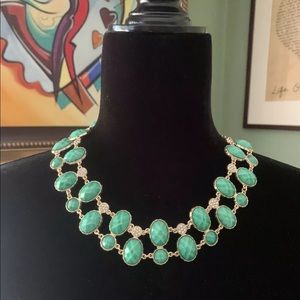 AMRITA SINGH GENUINE "SELENE" Bib necklace